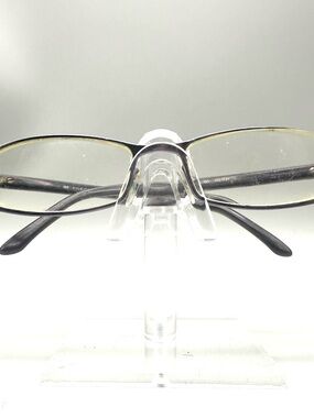 Gucci GG 1721 Rectangular Eyeglasses Frames Dark Purple Made in Italy 135mm